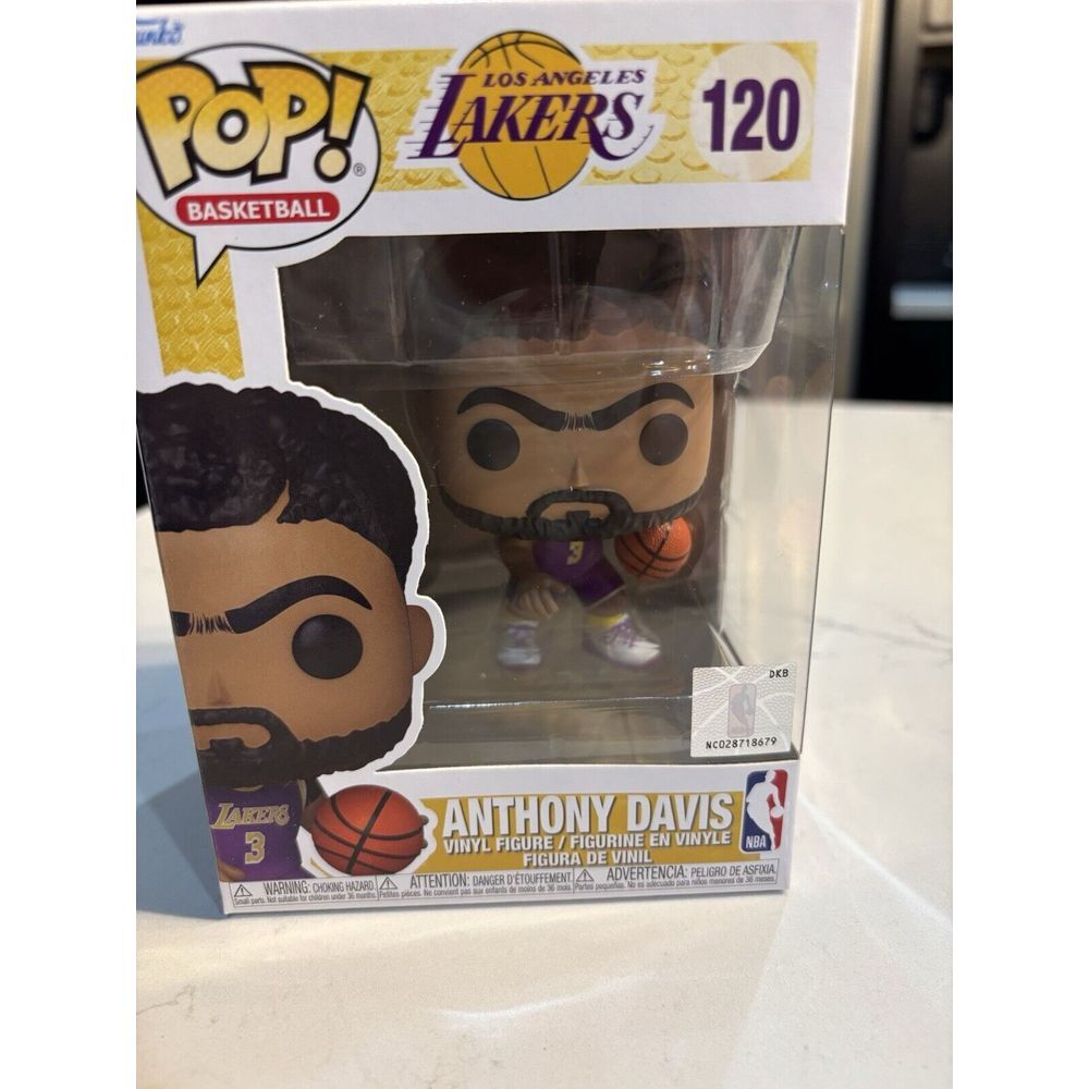Funko Pop Basketball Los Angeles Lakers Anthony Davis #120 Figurine Collectibles
